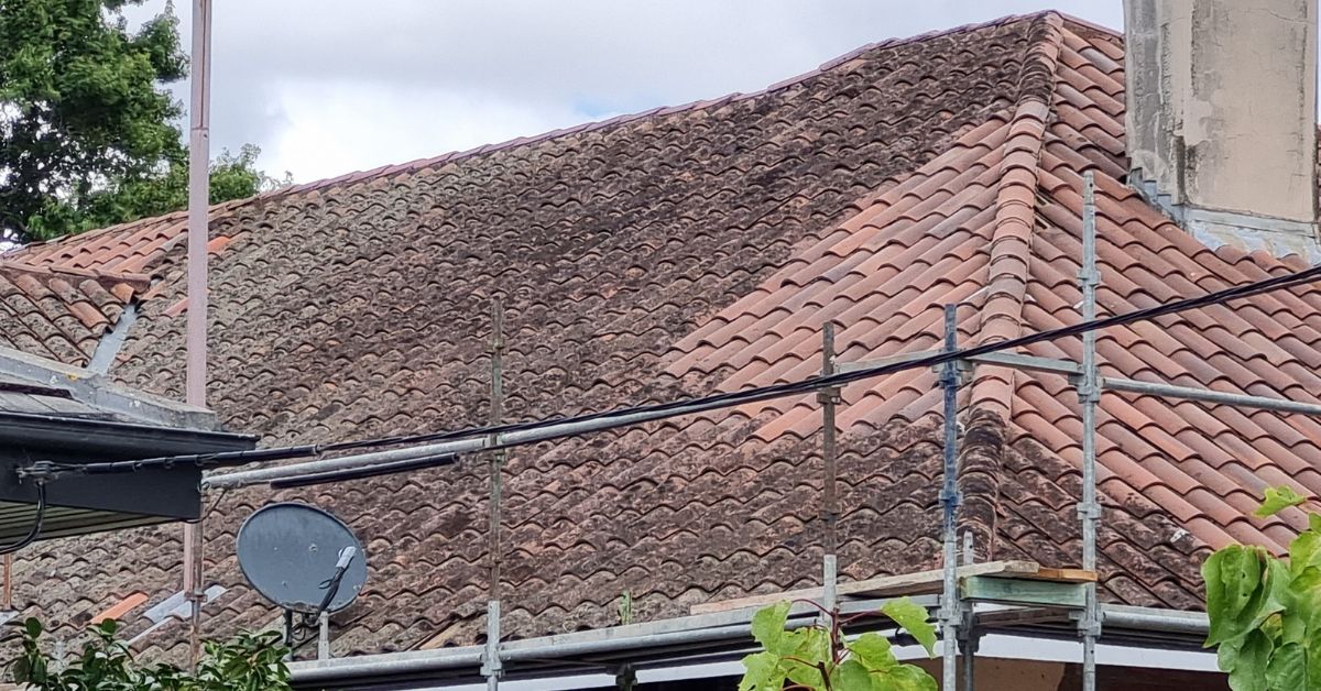 Steep Heritage Roof Geelong - Clean, Repair and Restoration